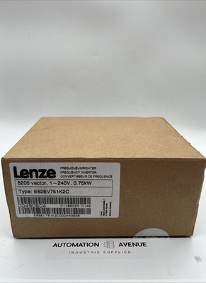 Lenze 8200 Vector Inverter / E82EV751_2C E82EV751K2C / FREQUENCY INVERTER