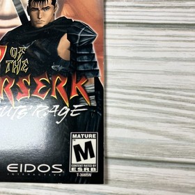 Sword of the Berserk: Guts' Rage (Sega Dreamcast, 2000) Case & Manual Only