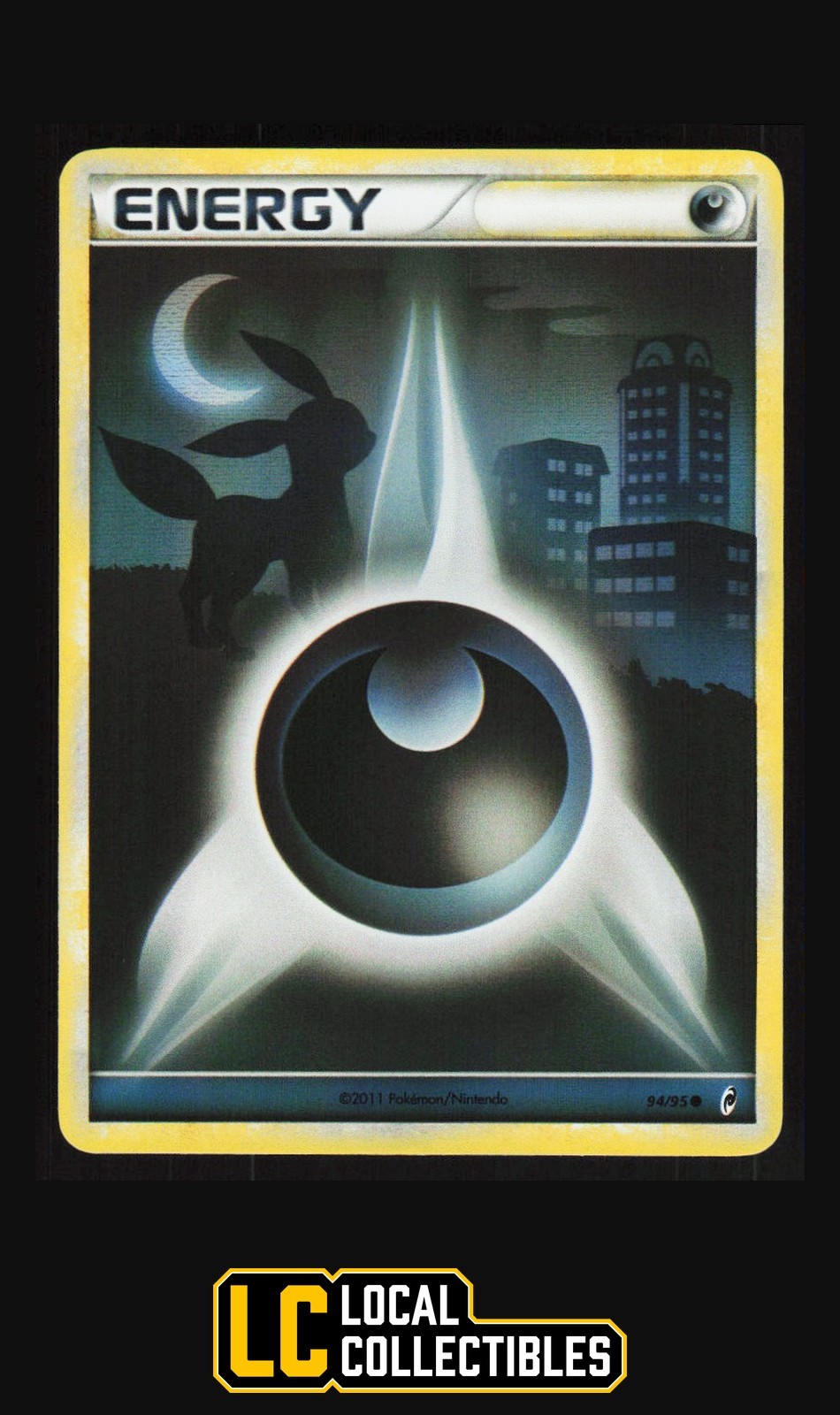 Darkness Energy 94/95 Reverse Holo 2011 Call of Legends NEAR MINT