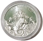 1 Oz Silver THE MERMAID Round.