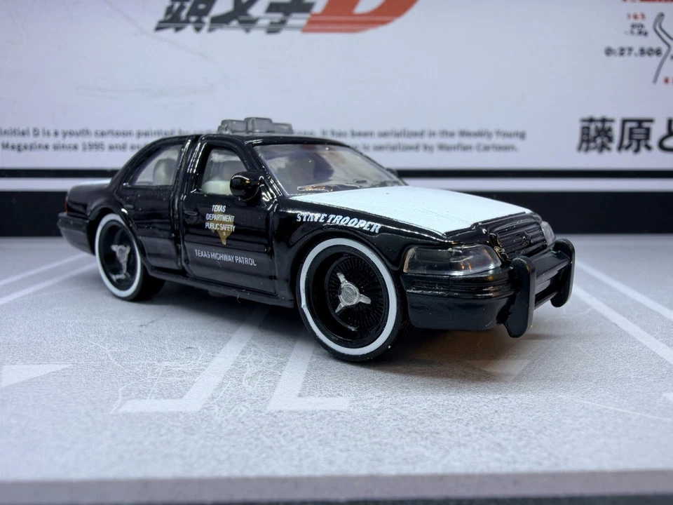 2020 MATCHBOX SUPERFAST - 2006 FORD CROWN VICTORIA TEXAS HIGHWAY PATROL 3D Swap - Image 2 of 4