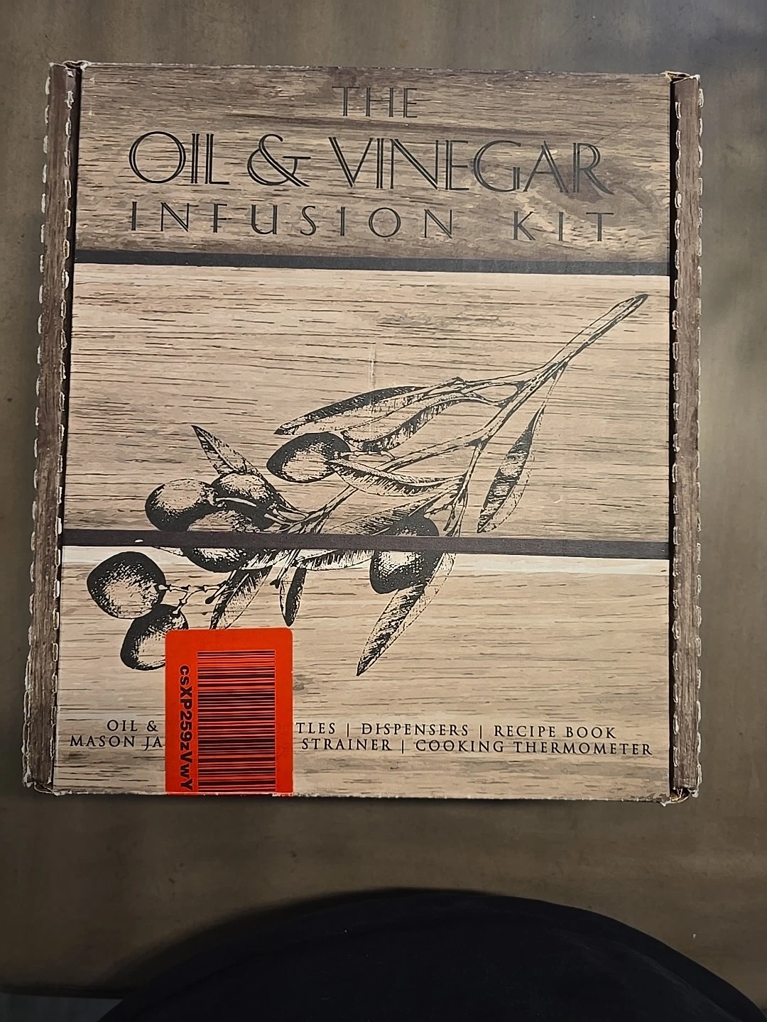 Oil and Vinegar Infusion Kit Craft Connection o. Recipe Book NEW