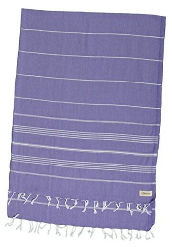 Towels Anatolia XL Beach Blanket Throw Blanket 61x82 Inches Dark Purple
