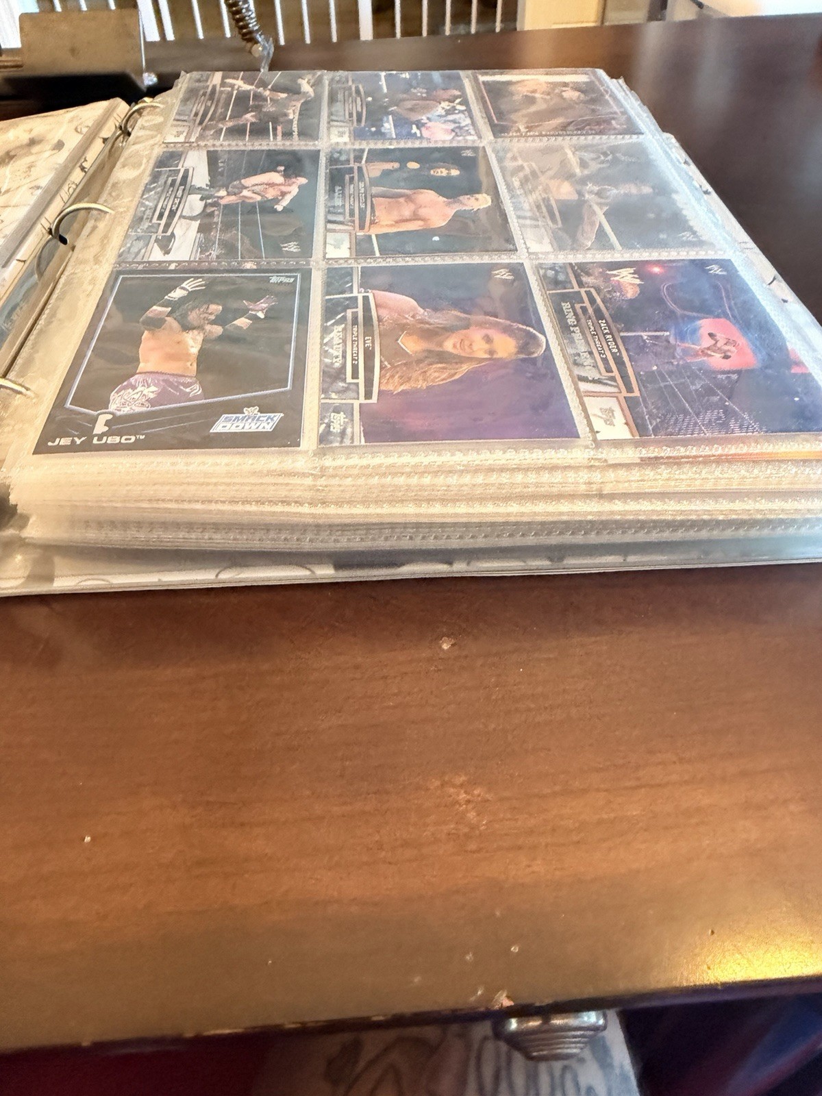 Topps WWE 2011 280 Cards Ted DiBiase Auto + Randy Orton WrestleMania Mat Cards view 7