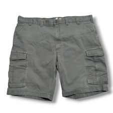 Carhartt Relaxed Fit Shorts Men s 44 Olive Cargo Canvas Utility Workwear
