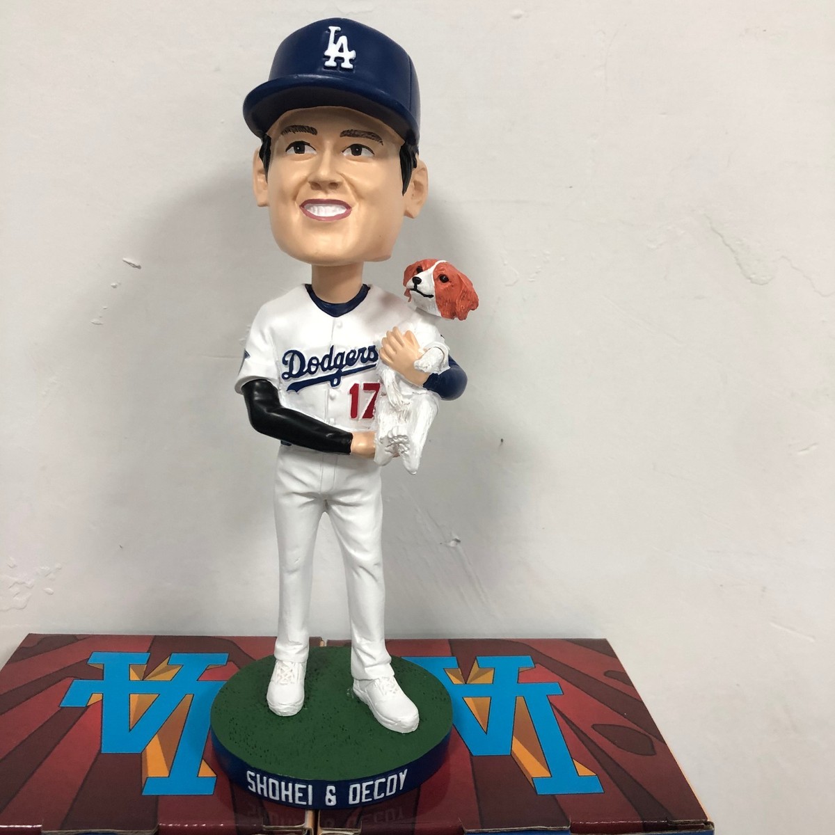 Shohei Ohtani & decoy Bobblehead フィギュア Shohei Ohtani & Decoy Bobblehead Los Angeles Dodgers SGA 8
