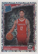 2018 Donruss Optic Rated Rookie Fast Break Holo Prizm Vincent Edwards #165 0y59