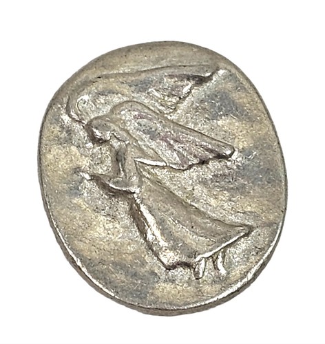 Vilmain & Klinger V+K Pewter Pocket Angel Coin Charm Amulet Guardian Angel