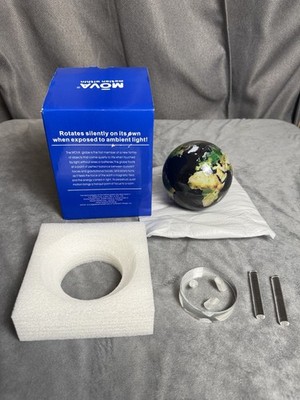 MOVA Self Rotating Earth Globe w/Acrylic base MG-45-STE (missing prong)