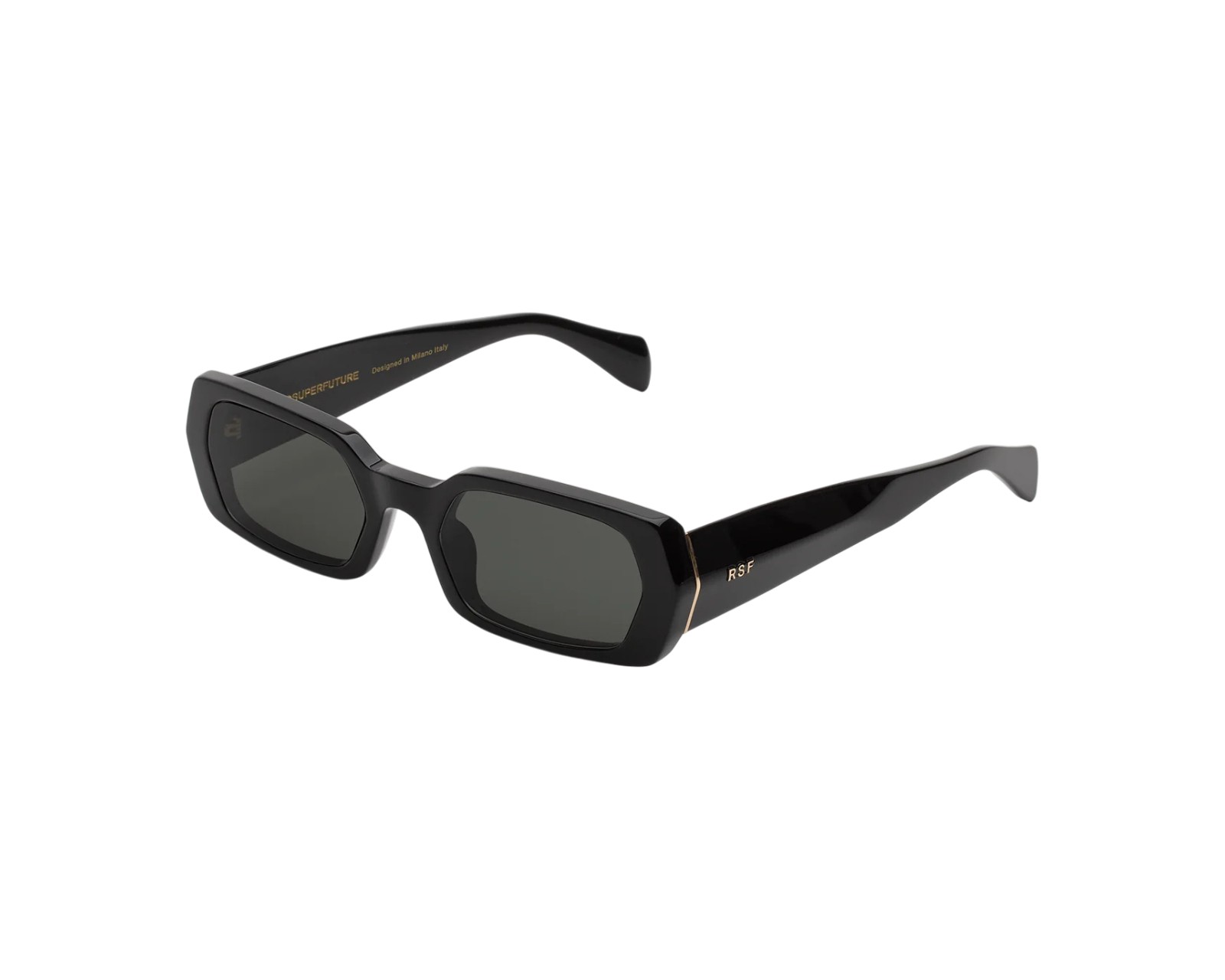 Retrosuperfuture Sonnenbrille DHP LOTRO BLACK Schwarz Schwarz Herren Damen 27890₽