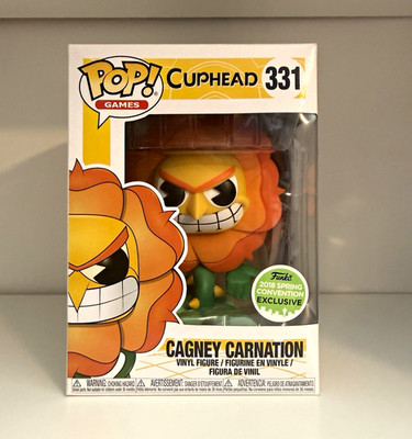 Funko Pop! Games Cuphead Cagney Carnation #331 2018 Spring Exclusive