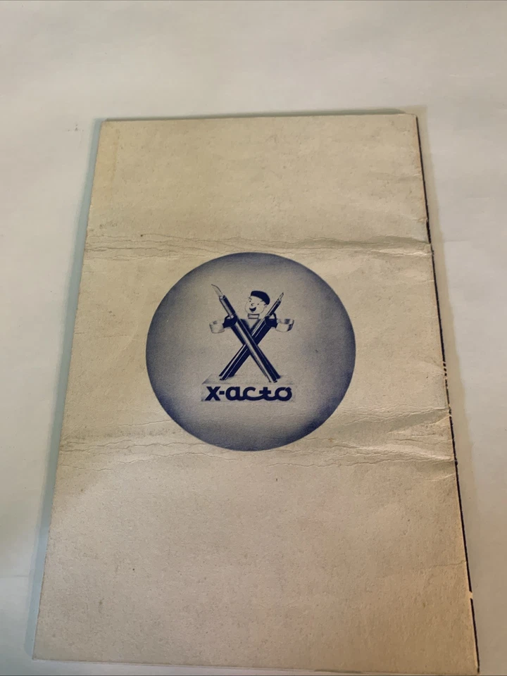 X-Acto Vintage Book How to Build solid scale Model Airplanes 3rd edition 1944 - Image 3 of 4