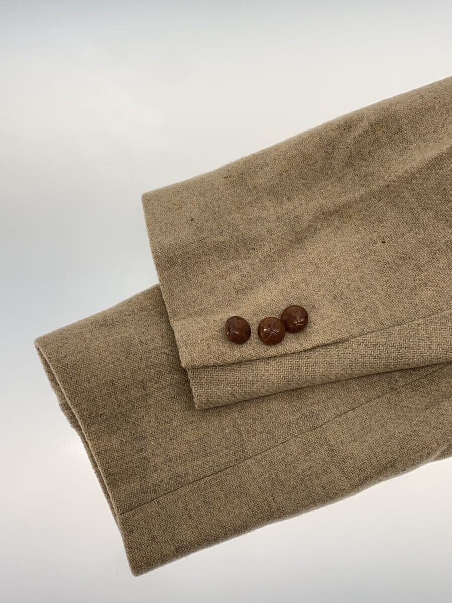 Pendleton Wool Tailored Jacket Beige Solid M/L Us… - image 4