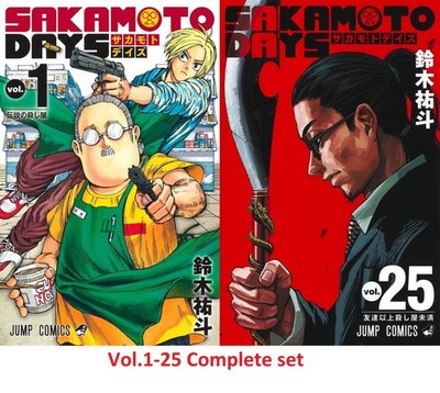 SAKAMOTO DAYS 1〜23 SAKAMOTO DAYS Comic Manga vol.1-25 Book set Jump Shueisha Yuuto