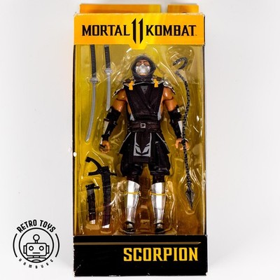 SCORPION Mortal Kombat McFarlane Toys Shadow Variant Shadows Action Figur