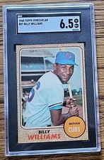 BILLY WILLIAMS  Venezuelan 1968 Topps  Condition Rarity Recent SGC 6.5 Rarity 