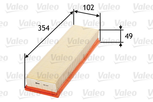 Valeo 585114 Luftfilter For CitroËN Peugeot-image