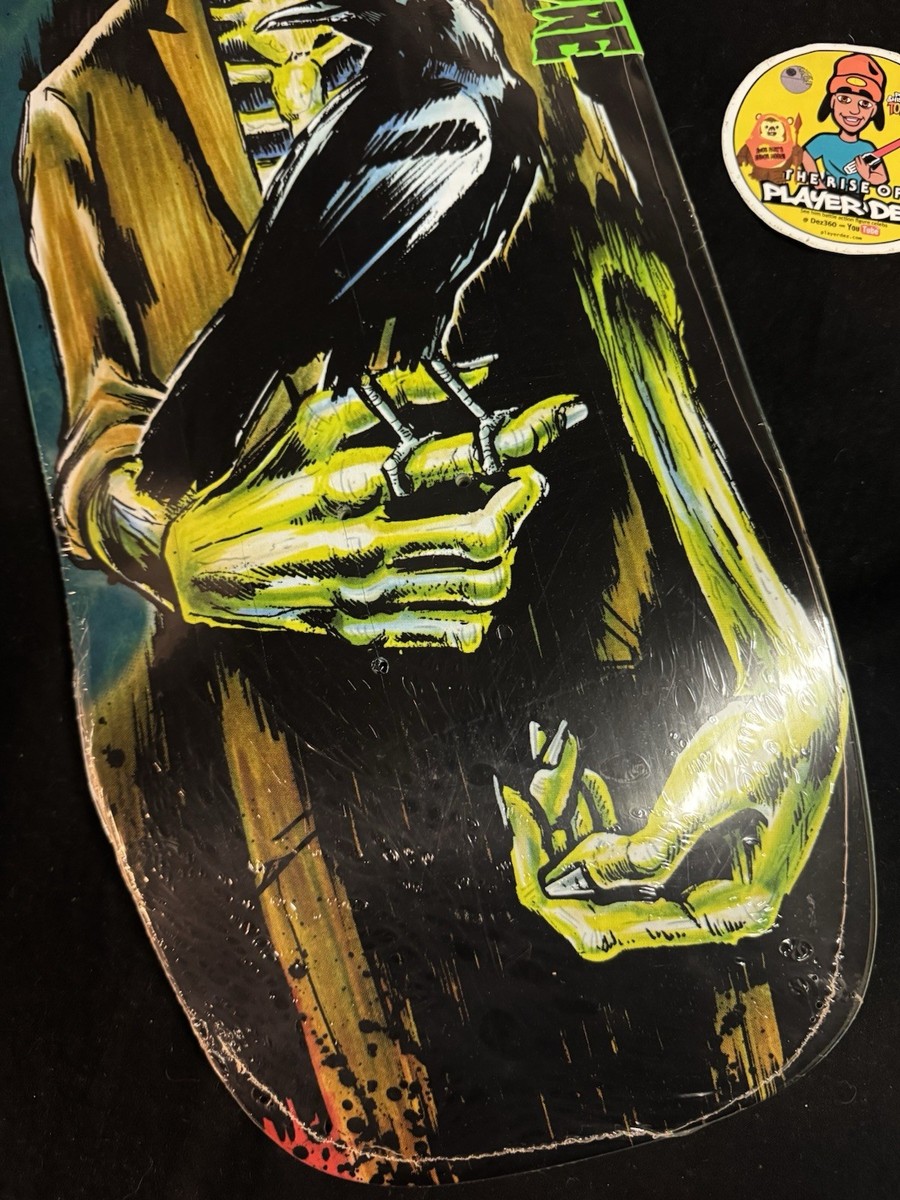 RARE SHAPED Creature Darren Navarrette Vampire Skull Skateboard