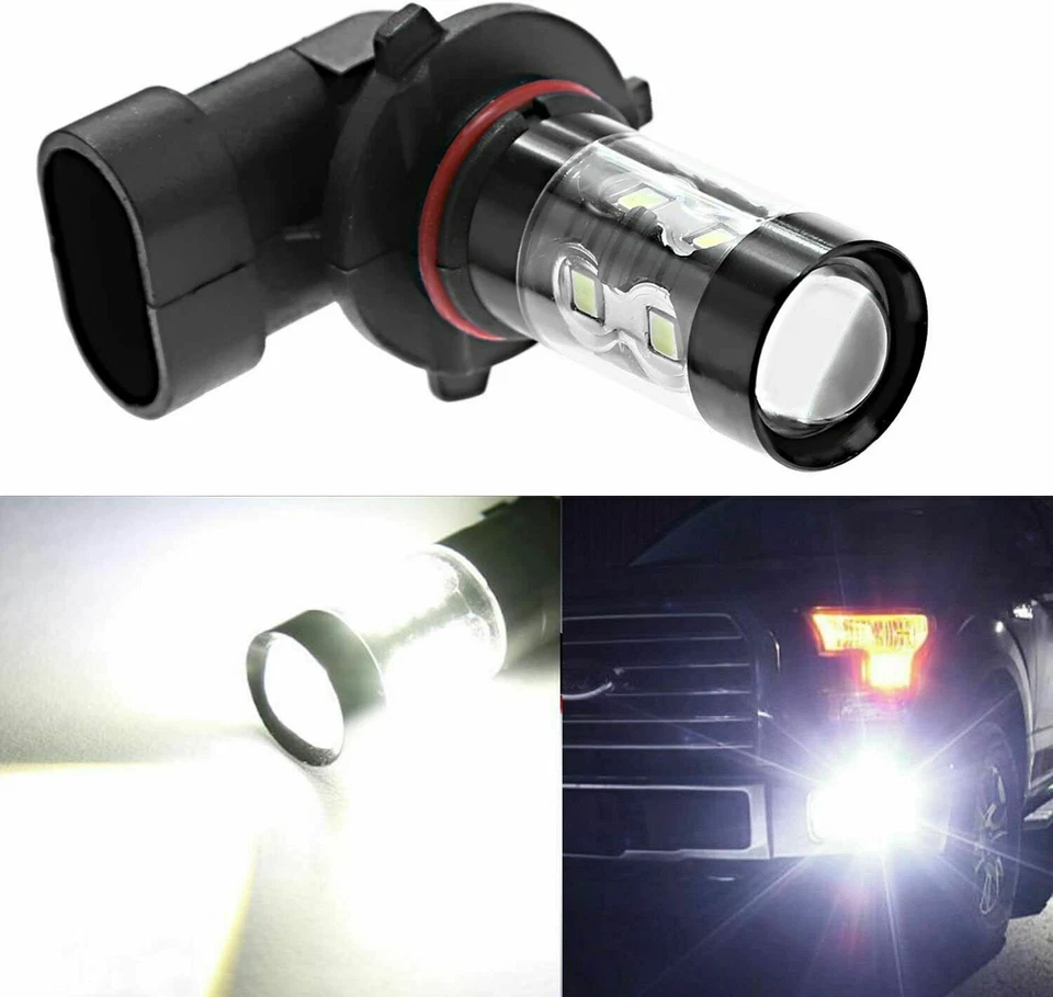 Kit de faros LED altos + bajos + bombillas antiniebla A para Dodge Dakota 2005-2009 4x 6000K Foto 3 de 4