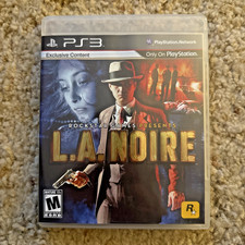 LA NOIRE PS3 Playstation 3 Presented by Rock Star Games incl manual FREE ship