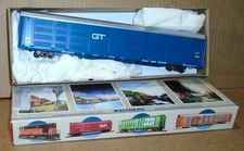 : Walthers HO .. "Grand Trunk Western 89' Enclosed Auto Carrier" Boxed #932-8404