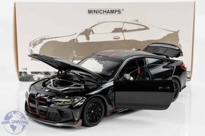 Minichamps - 1:18 BMW M4 CSL Black and Red Metallic 2022 - Diecast