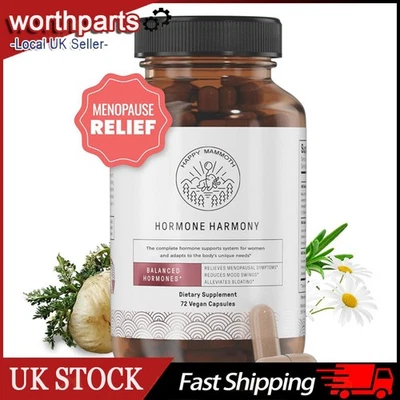 Happy Mammoth Hormone Harmony Natural Hormonal Support for Women🎀