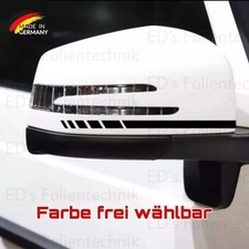 2x Auto Aufkleber Sportstreifen Seitenspiegel Außenspiegel Sticker Tuning #29
