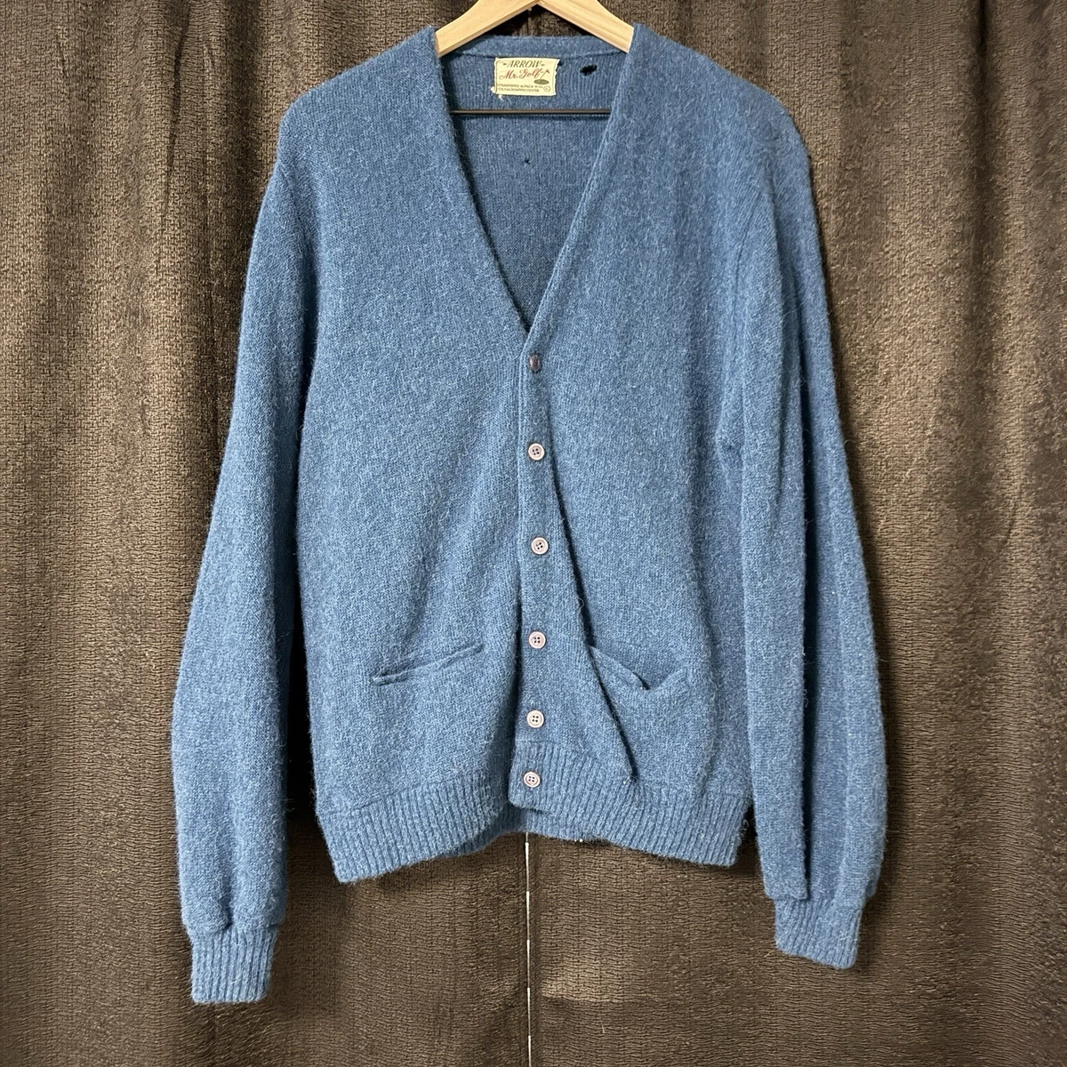 Vintage Alpaca Cardigan In Men's Vintage Sweaters for sale | eBay