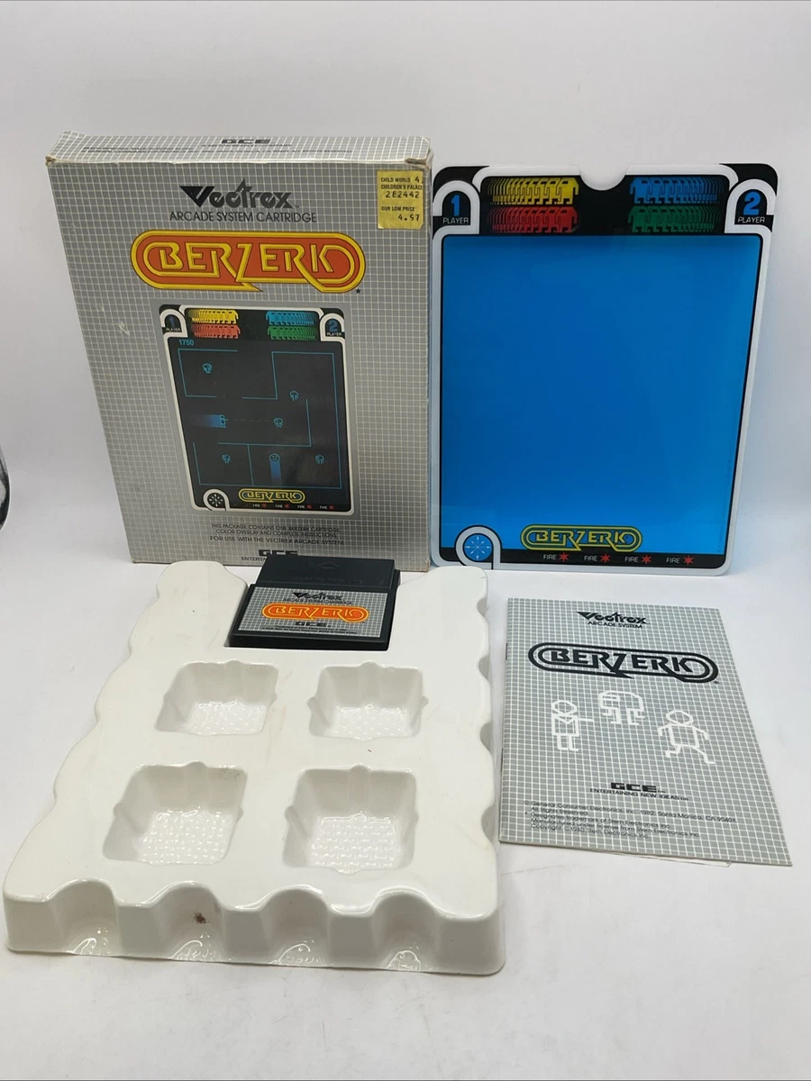 Vectrex Berzerk Video Games for sale | eBay