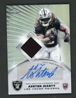 2025 Topps Chrome Ashton Jeanty Rookie Patch Autographs (RAW)