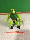 Vintage Masters of the Universe MOTU He-Man 100% Complete 1983 WHIPLASH Figure