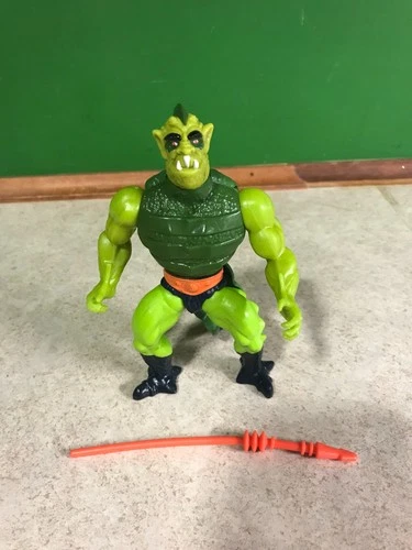 Vintage Masters of the Universe MOTU He-Man 100% Complete 1983 WHIPLASH Figure