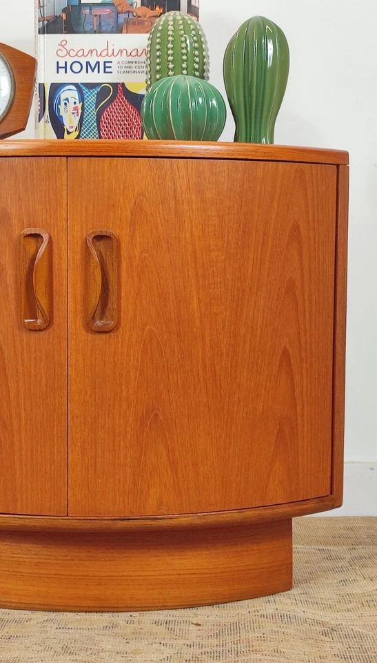 Vintage Retro G Plan Corner Unit Cabinet Mid Century Teak Del Avail - Image 3 of 4