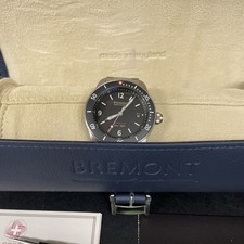 Bremont Supermarine S300 Black Watch with Stainless Steel Bracelet