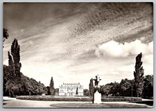 Palais View Grosser Garten Dresden Vintage RPPC Real Photo Postcard