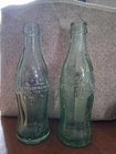 Vintage Coca-Cola Embossed Bottles- Titusville, PA- Antique Coke Glass Bottles