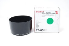 Used Canon ET-65 III Lens Hood for Canon EF 85mm f/1.8 USM, 100mm f/2 USM, EF 13