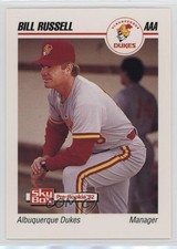 1992 SkyBox Pre-Rookie Albuquerque Dukes Bill Russell #24 0q3