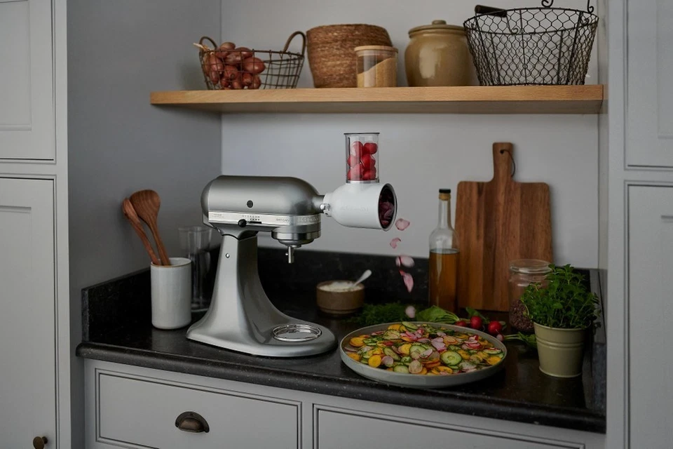 Kitchenaid 5ksm125ecu Artisan Kã¼chenmaschine 300w 4 8l Silber