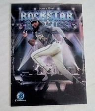 2025 Bowman Chrome Rockstar Rookies Insert James Wood #RR-11 (RC) Rookie