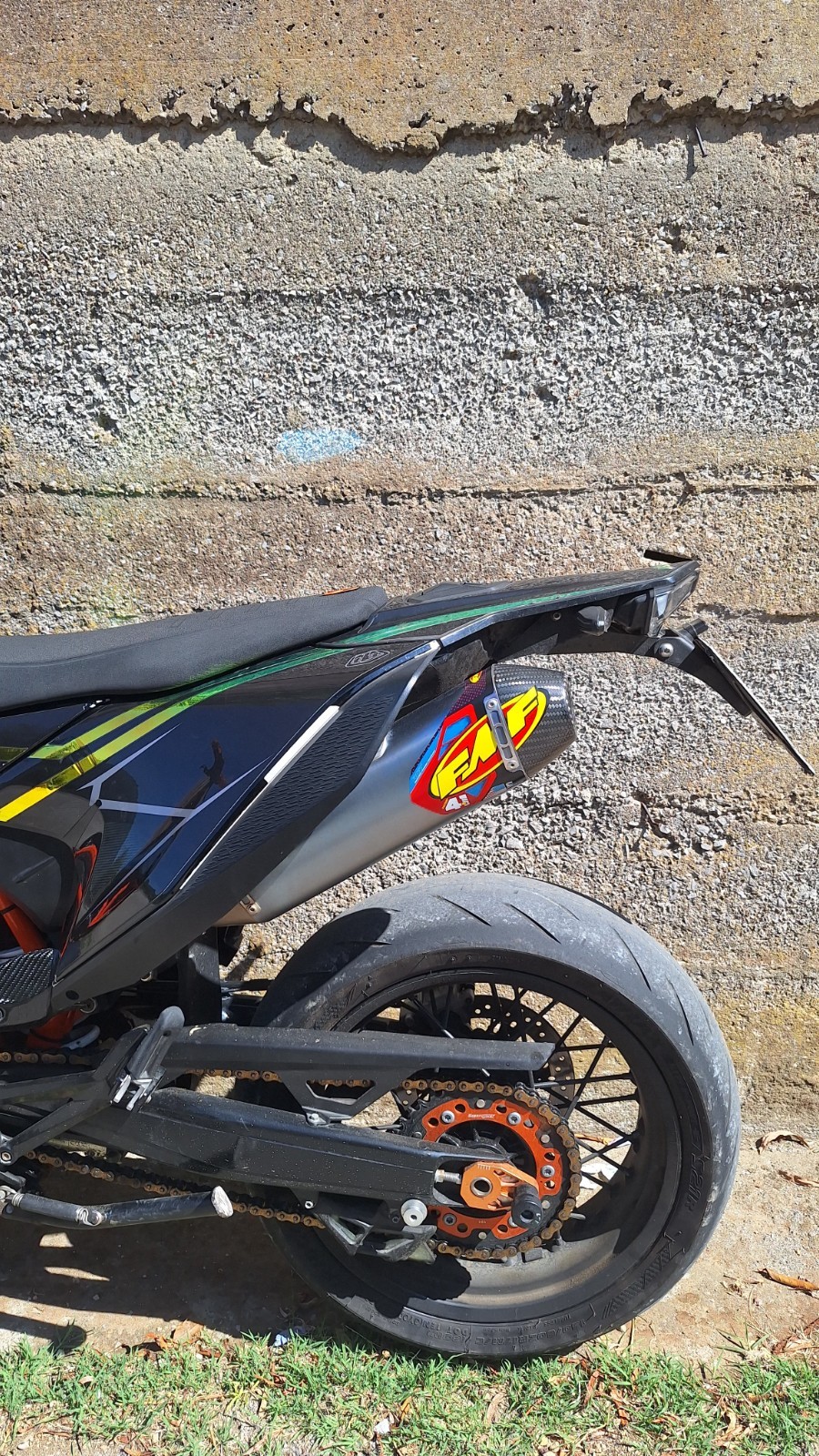 TERMINALE SCARICO FMF TITANIO 4.1 per KTM 690 HUSQUARNA 701 GASGAS 700