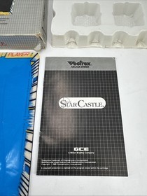 VTG Rare 1980 Star Castle Vectrex Video Game Complete in Box CIB