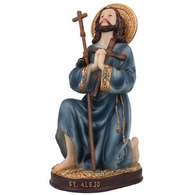 St. Alejo 12'' San Alejo (Álex) de Roma o Mendigo Resin Figure