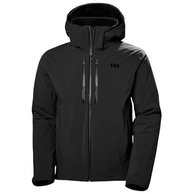 Helly Hansen Alpha Lifaloft Men's Winter Jacket, Black, Small