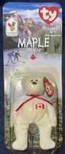 ULTRA Rare “MAPLE THE BEAR” Beanie Baby-NEVER OPENED/Out of the Box, wErrors