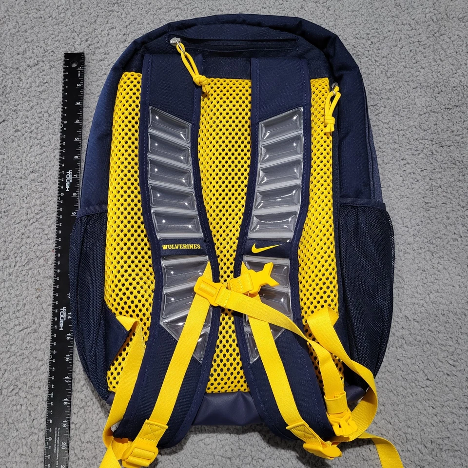 Michigan Wolverines Team Issued Nike Travel Backpack Bag Football Elite New - Image 2 of 3