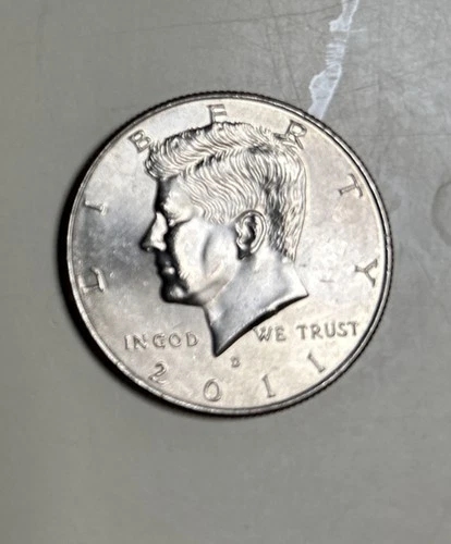 2011 D Kennedy Half Dollar Coin,  Uncirculated