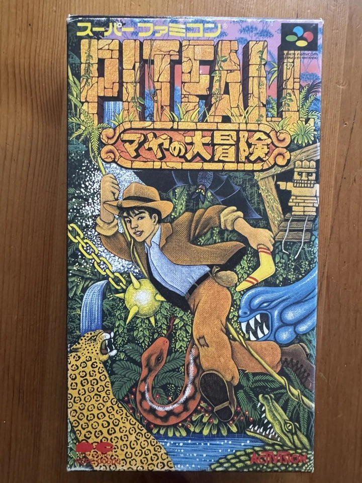 PONY CANYON PITFALL THE MAYAN ADVENTURE Japanese - Nintendo SFC Game - Image 2 of 4