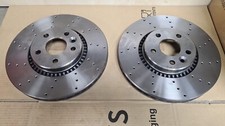 DISCOS DE FRENO PERFORADOS PARA VOLVO S60 V60 S80 V80 V70 XC70 FORD GALAXY S-MAX 316MM